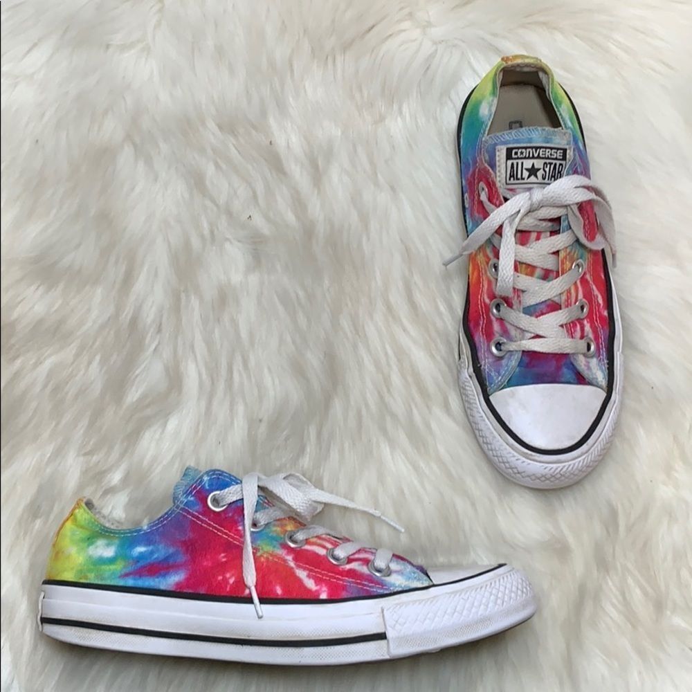 Converse Pride Tie Dye Sneakers Sz 5